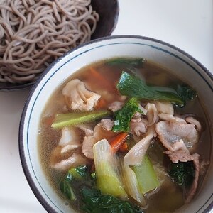 食べるそばつゆ♡豚肉の野菜たっぷりのそばつゆ